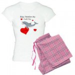 Personalized Dolphin Pajamas with Hearts