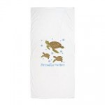 Personalized - Sea Turtle Beach Towel