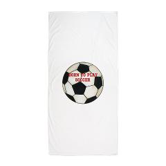 Soccer Ball Beach Towel that can be Personalized