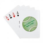 Tennis Playing Cards