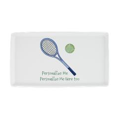 Personalized Tennis Serving Tray