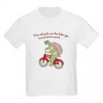 Turtle on Bike T-shirt