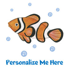 Personalized Clownfish Gifts