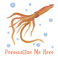 Personalized Giant Squid Gifts