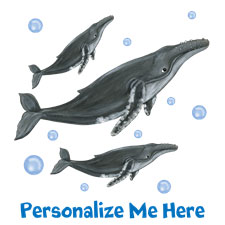 Personalized Humpback Whale Gifts