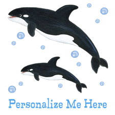 Personalized Killer Whale Gifts