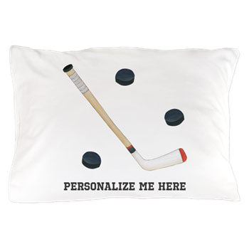 Personalized Hockey Pillowcase